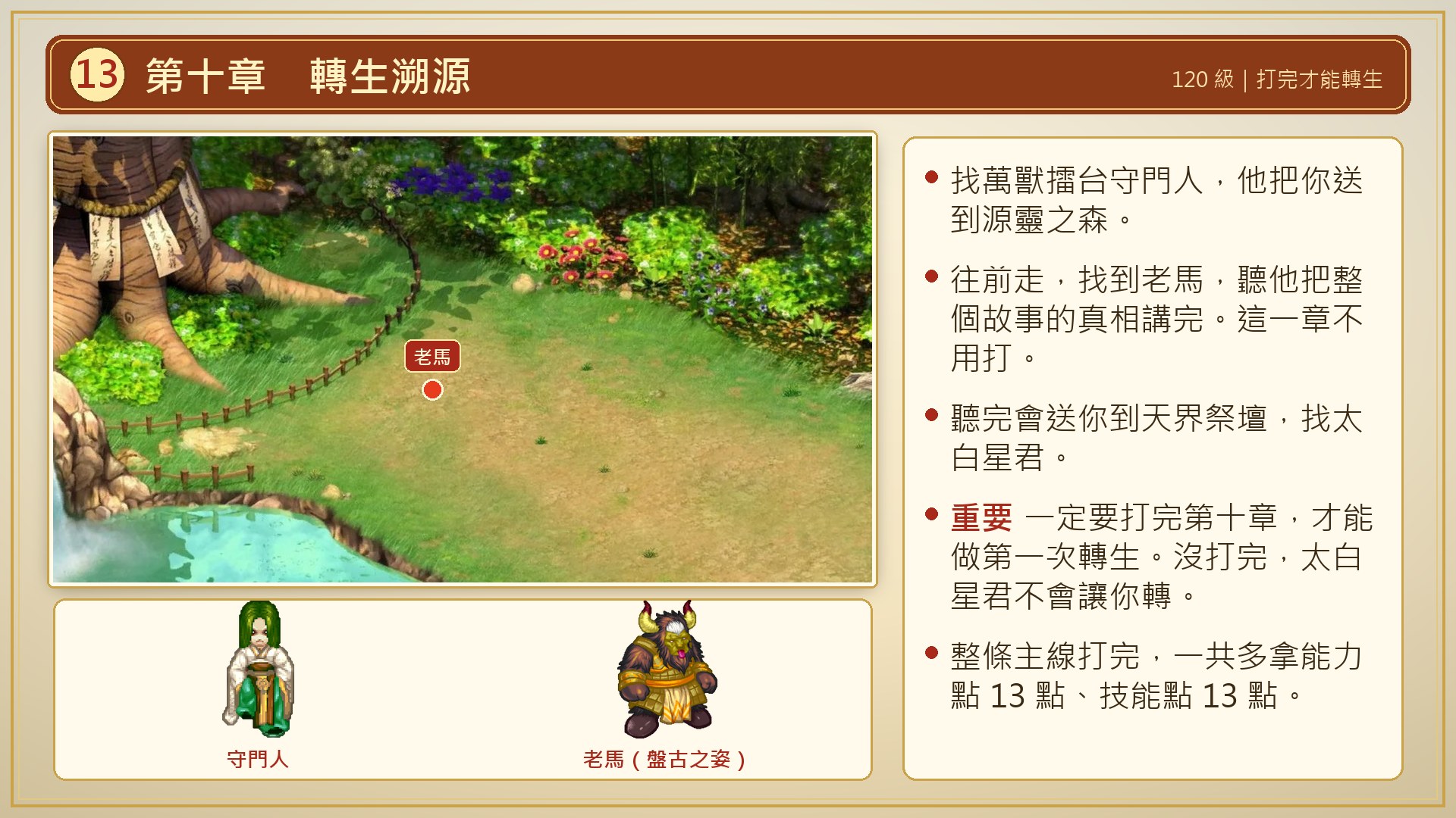 第十章 轉生溯源(120 級)